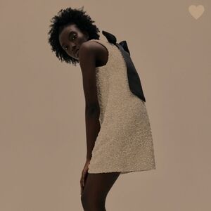 Sequined Tie-back Dress